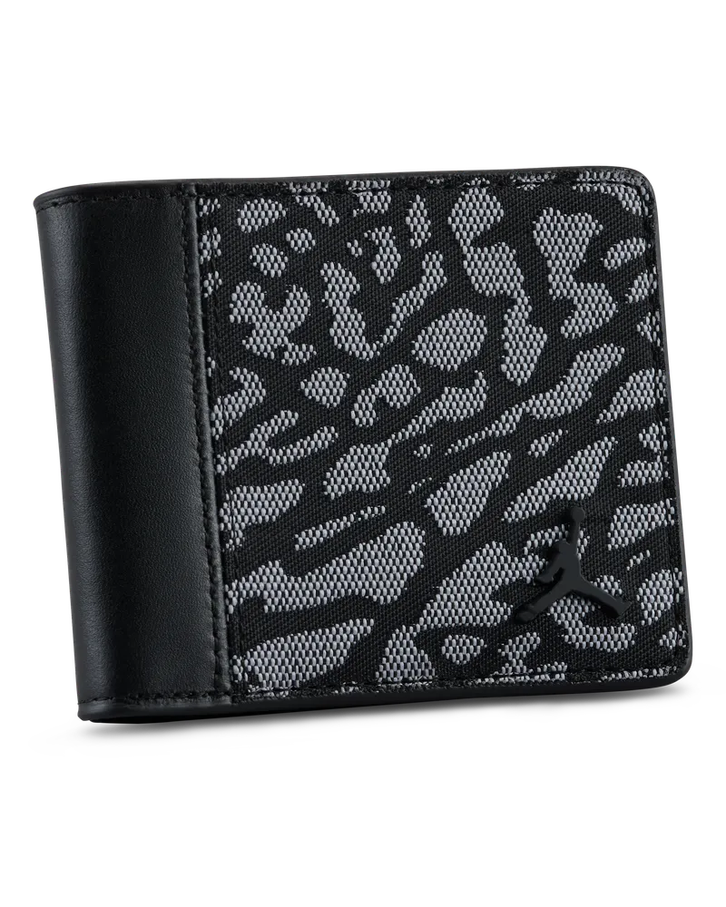 Jordan Icon Bi-Fold-Geldbörse - Schwarz Schwarz