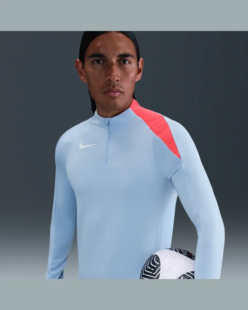 Nike Strike Dri-FIT Drill-Fußballoberteil (Herren) - Blau Blau