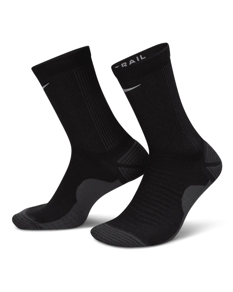 Nike Crew-Traillaufocken (1 Paar) - Schwarz Schwarz
