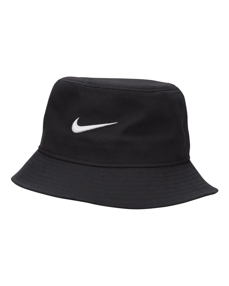 Nike Apex Swoosh-Bucket-Cap - Schwarz Schwarz