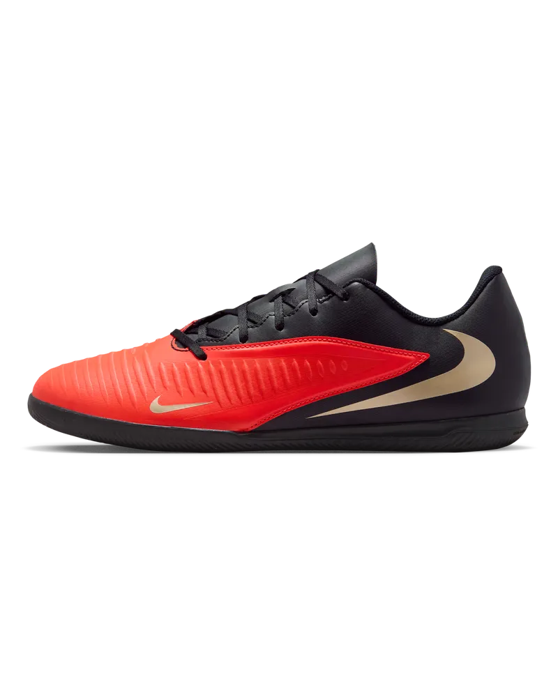 Nike Phantom 6 Low Club Fußballschuh für Hallen- und Hartplätze - Rot Rot