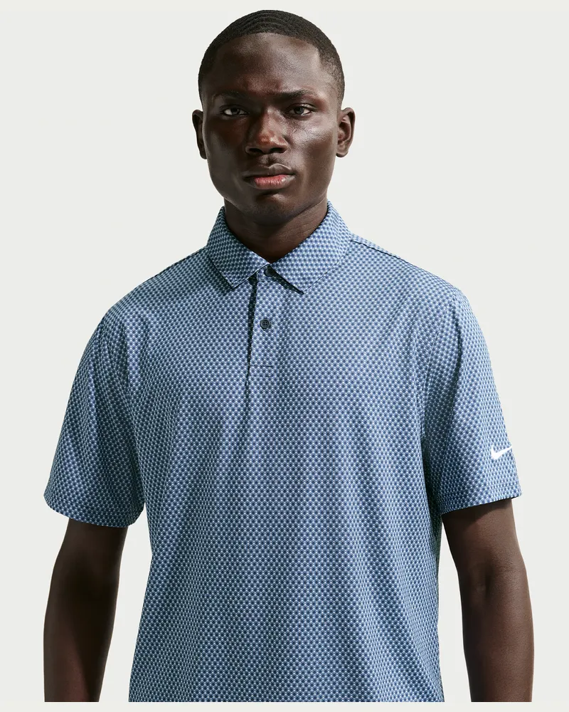 Nike Velocity Dri-FIT Golf-Poloshirt (Herren) - Blau Blau