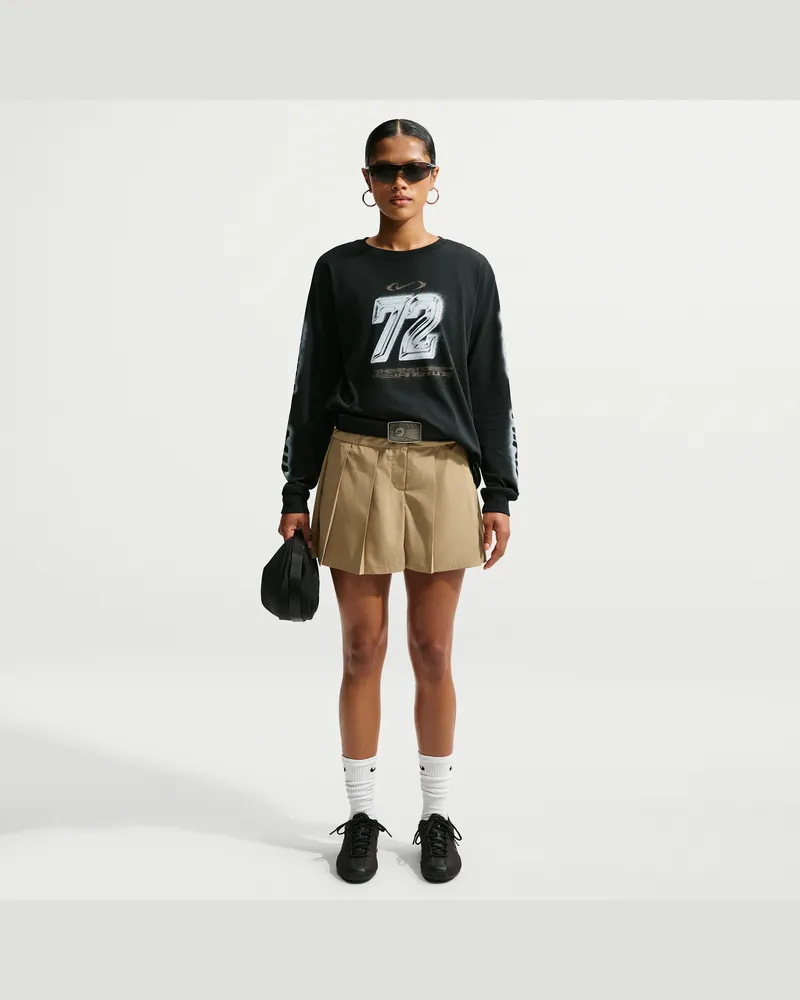 Nike Minirock mit Falten (Damen) - Braun Braun