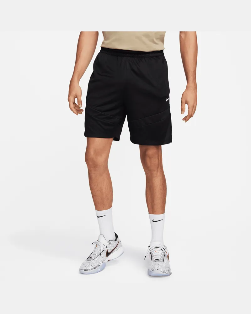 Nike Icon Dri-FIT Basketballshorts für Herren (ca. 20,5 cm) - Schwarz Schwarz