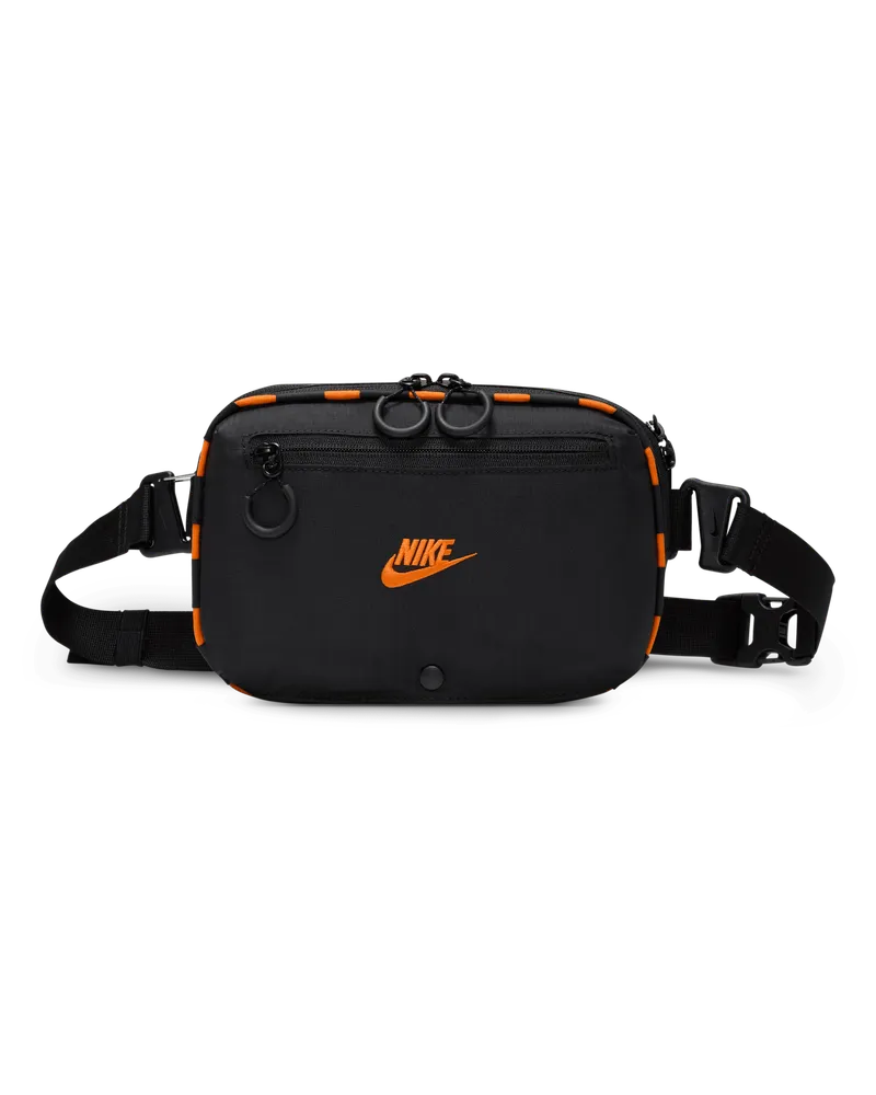 Nike Hayward Patrol Crossbody-Tasche (4 l) - Schwarz Schwarz