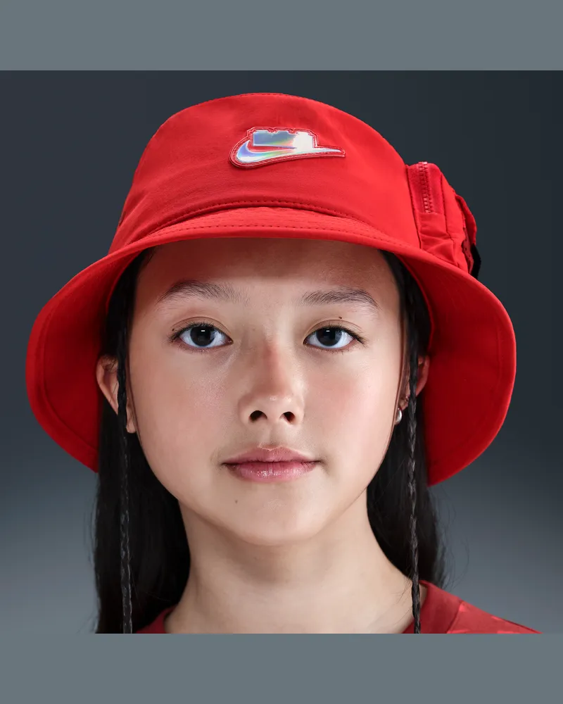 Nike x LEGO® Kollektion Apex Bucket Hat (ältere Kinder) - Rot Rot