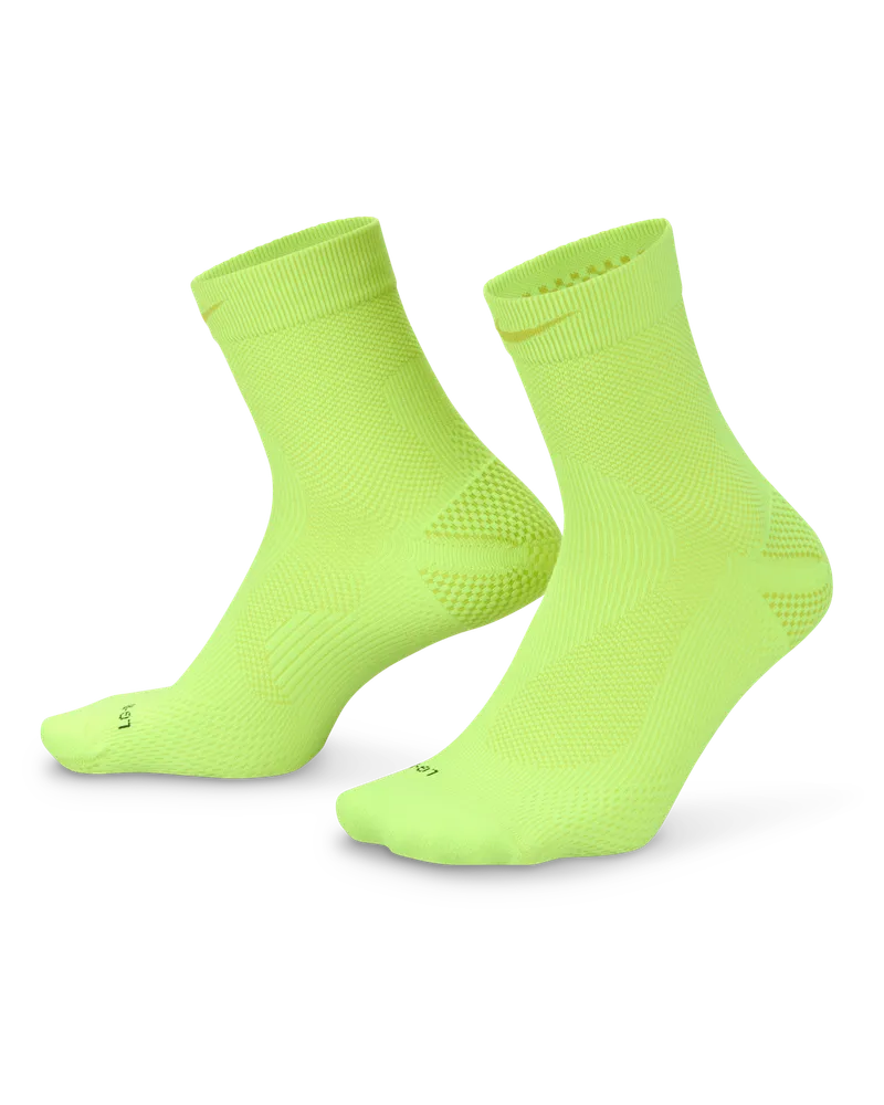 Nike Running Lightweight Micro Crew-Socken (1 Paar) - Gelb Gelb