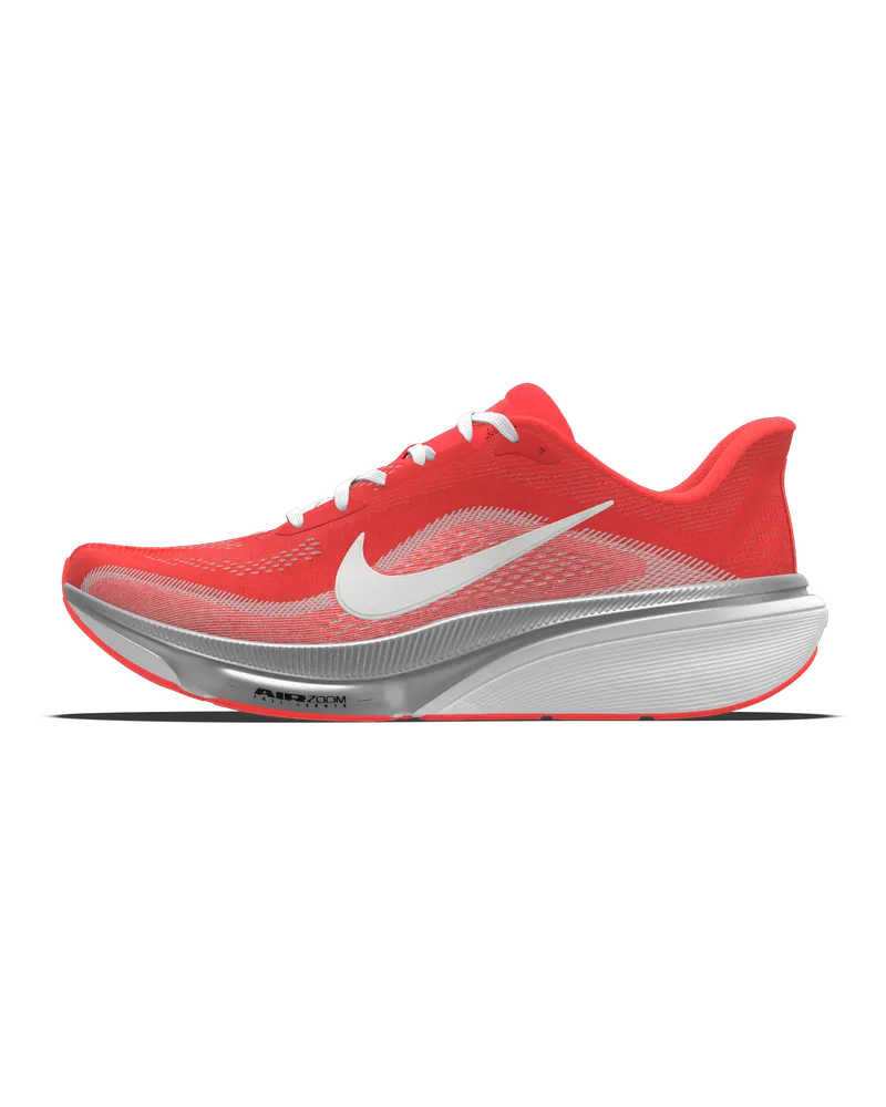 Nike Pegasus 42 By You personalisierbarer Straßenlaufschuh (Herren) - Rot Rot