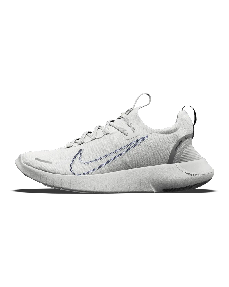 Nike Free RN By You personalisierbarer Straßenlaufschuh für Damen - Weiß Weiß