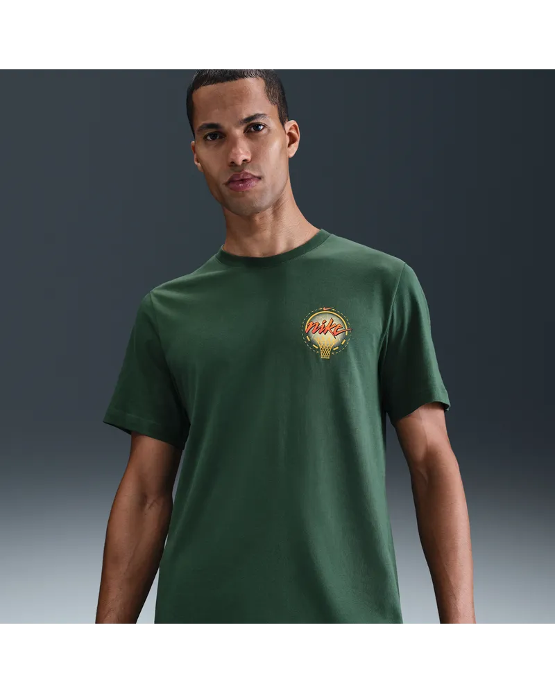 Nike Basketball-T-Shirt (Herren) - Grün Grün