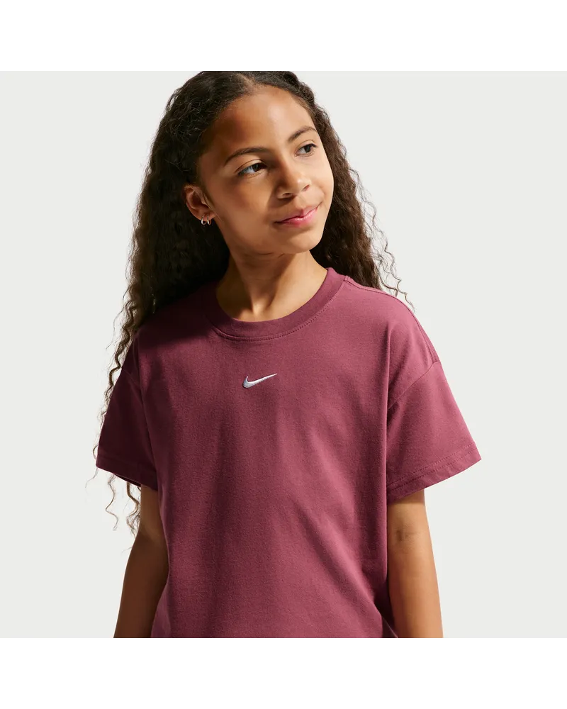 Nike Essential T-Shirt (ältere Kinder, Mädchen) - Rot Rot