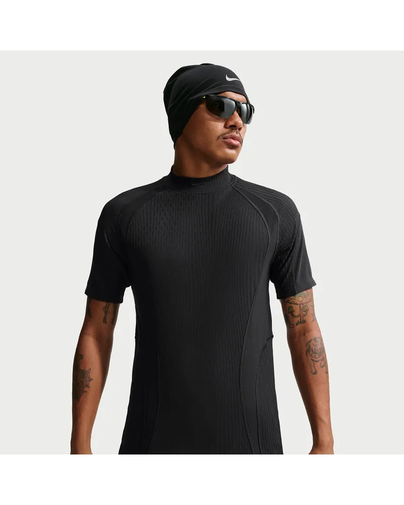 Nike Tech Dri-FIT ADV-Kurzarmshirt (Herren) - Schwarz Schwarz