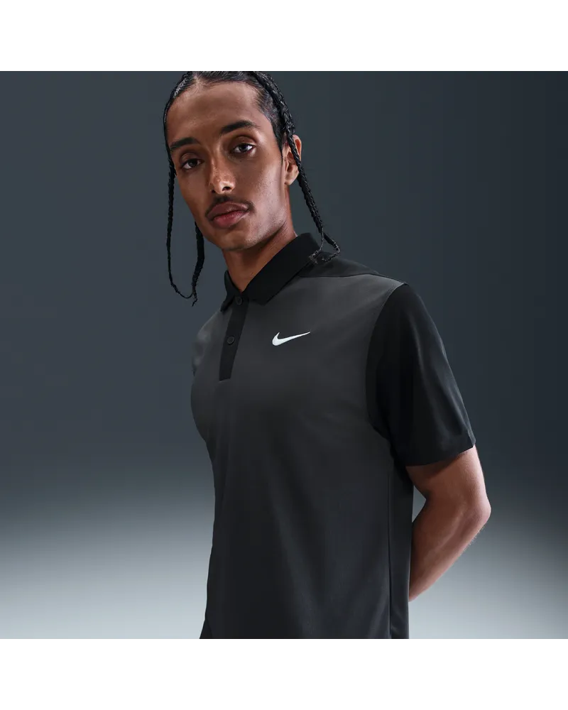 Nike Victory+ Dri-FIT Golf-Poloshirt für Herren - Grau Grau