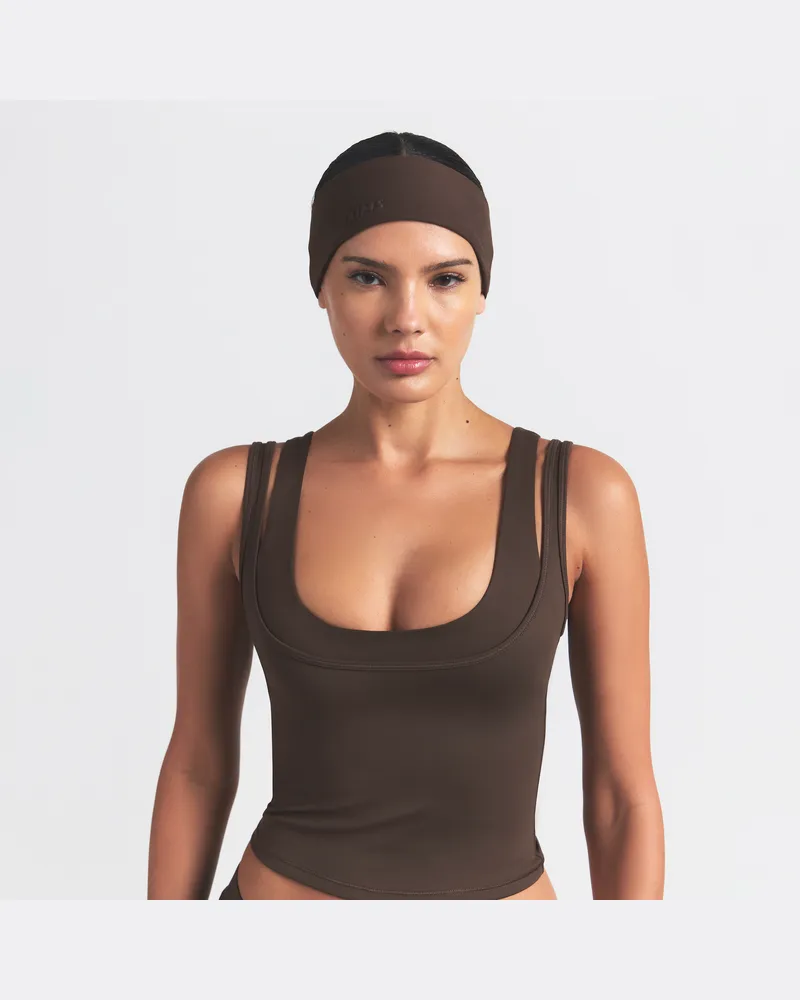 Nike SKIMS Dri-FIT Stirnband (Damen) - Braun Braun