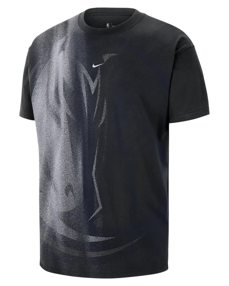 Nike Dallas Mavericks Basketball-T-Shirt (Herren) - Schwarz Schwarz