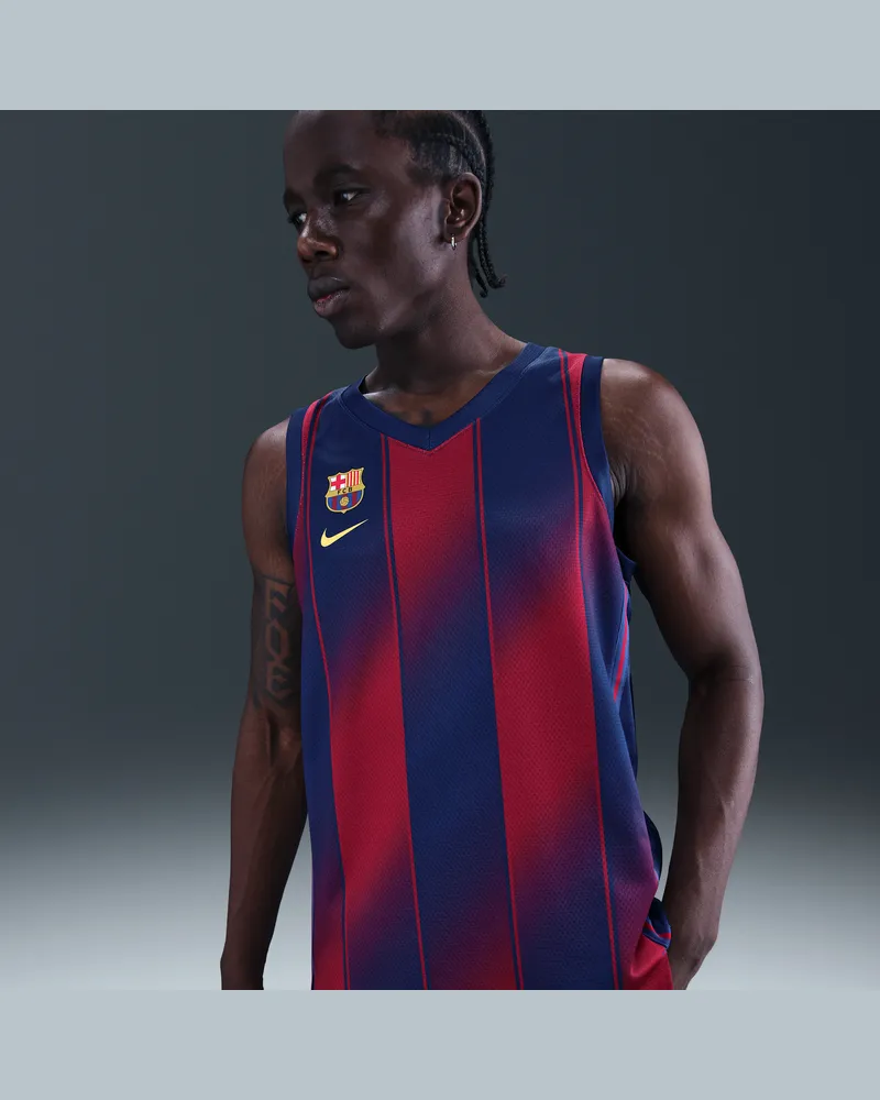 Nike FCB Replika-Heimtrikot (Herren) - Blau Blau