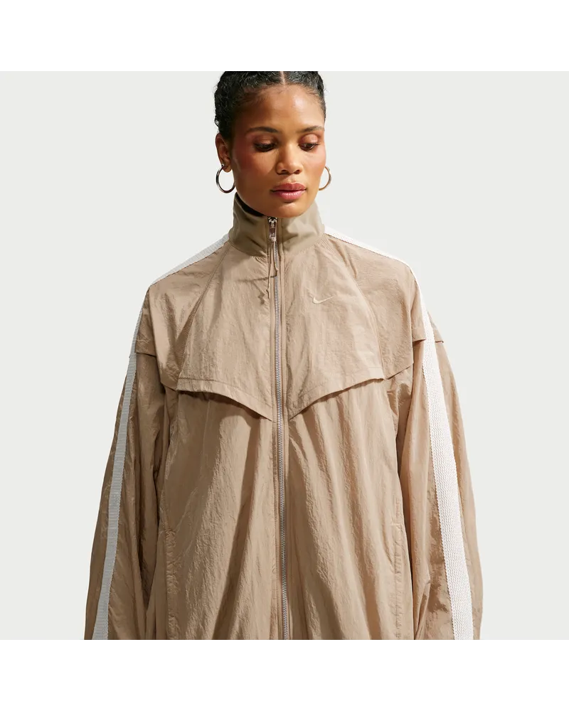 Nike Oversize-Balloon-Trainingsjacke (Damen) - Braun Braun