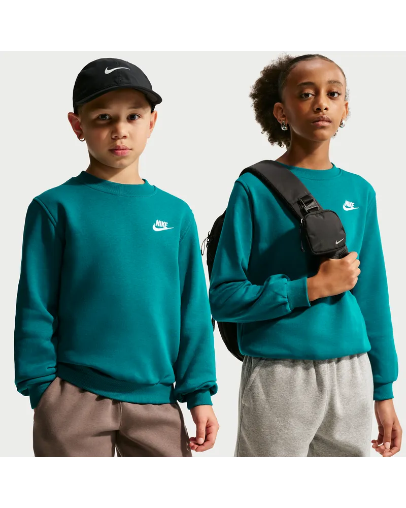 Nike Club Fleece Sweatshirt für ältere Kinder - Blau Blau