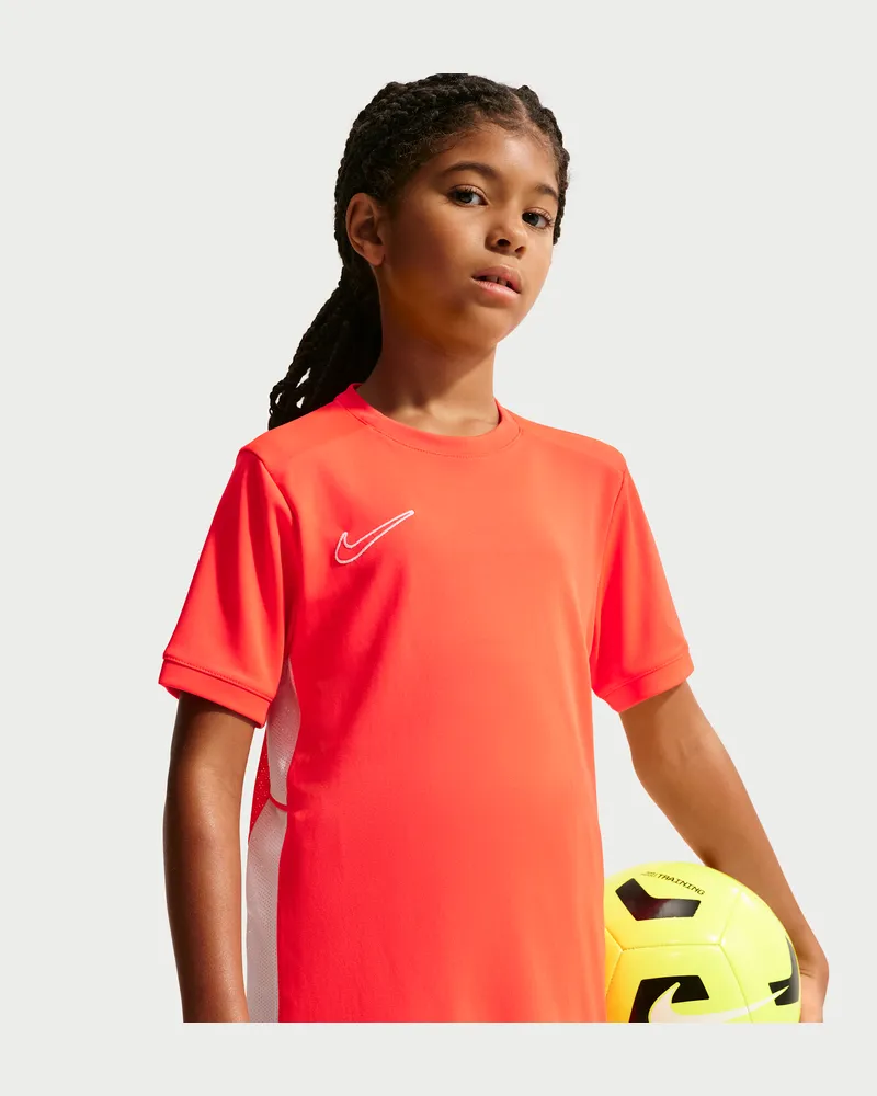 Nike Academy Dri-FIT Fußball-Oberteil (ältere Kinder, Mädchen) - Rot Rot