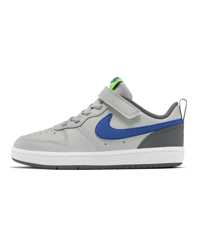 Nike Court Borough Low 2 Schuh für jüngere Kinder - Grau Grau
