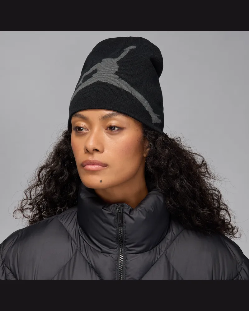 Jordan Brooklyn Peak Beanie - Schwarz Schwarz