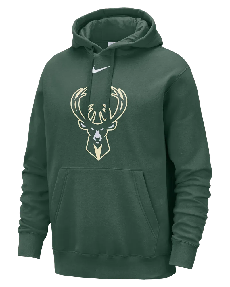 Nike Milwaukee Bucks Club  NBA-Hoodie für Herren - Grün Grün