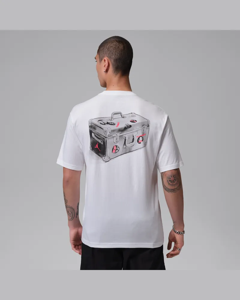 Jordan Men-T-Shirt mit Grafik - Weiß Weiß