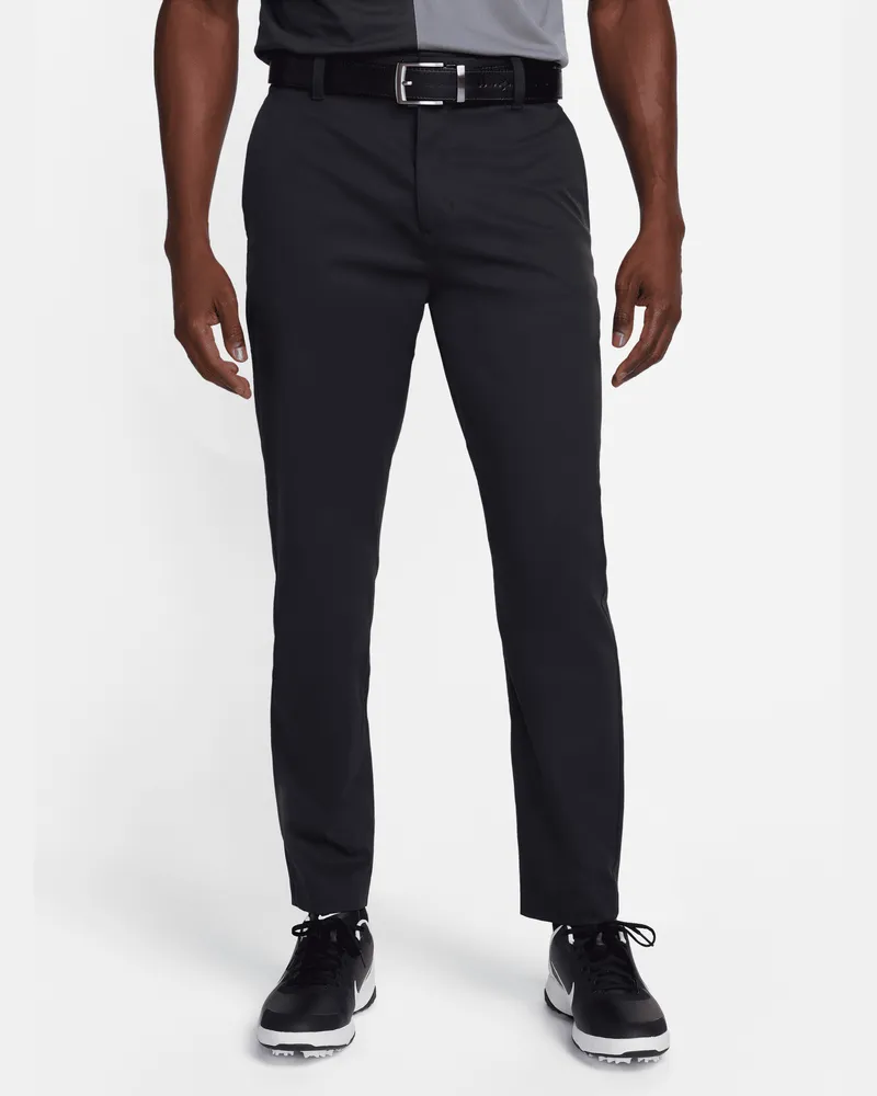 Nike Tour Repel Chino-Golfhose mit schmaler Passform für Herren - Schwarz Schwarz
