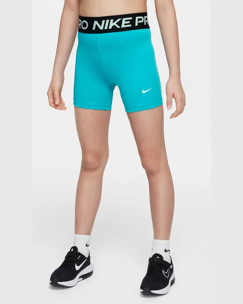 Nike Pro Shorts (Mädchen) - Grün Grün
