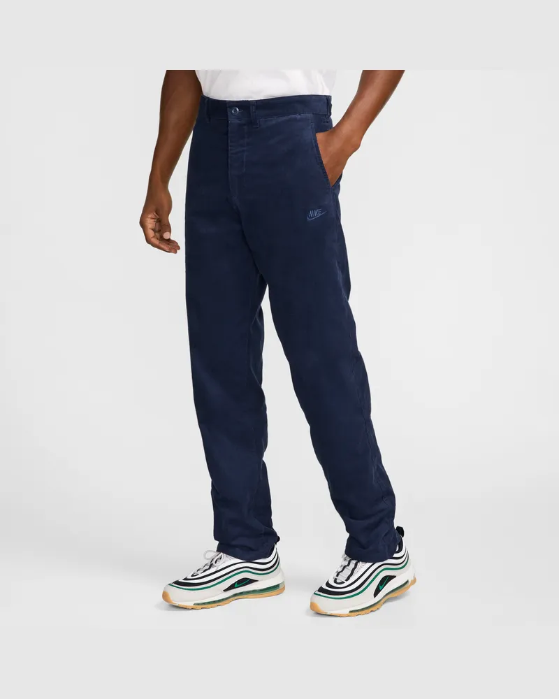 Nike Club Chinohose aus Cord (Herren) - Blau Blau