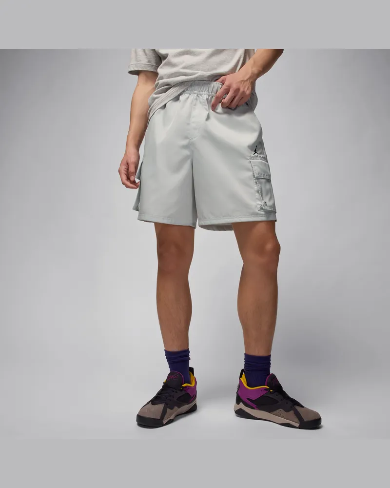 Jordan Brooklyn Cargoshorts (Herren) - Grau Grau