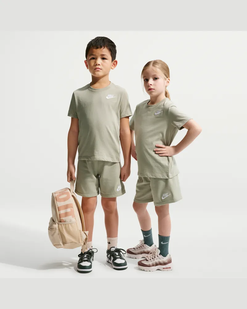 Nike Club 2-teiliges Strick-Shorts-Set für jüngere Kinder - Grün Grün