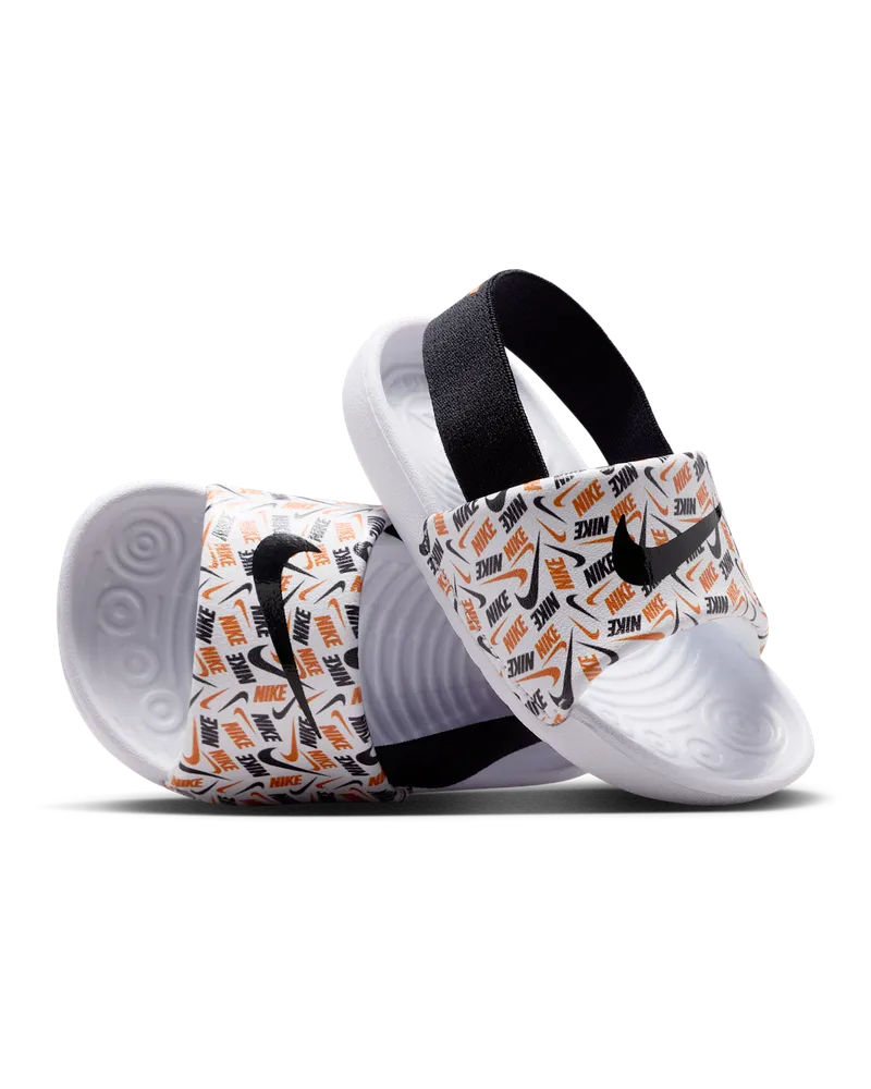 Nike Kawa Slides für Babys und Kleinkinder - Weiß Weiß