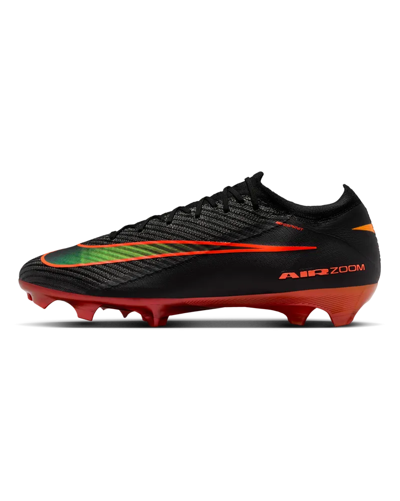Nike Mercurial Vapor 16 Elite LV8 Low-Top-Fußballschuh für normalen Rasen - Schwarz Schwarz