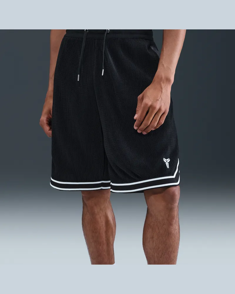 Nike Kobe Basketballshorts mit Falten (Herren) - Schwarz Schwarz