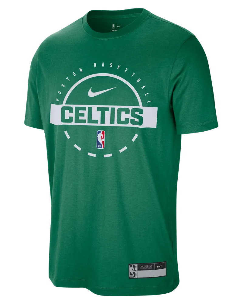Nike Boston Celtics Authentics  Dri-FIT NBA-Trainings-T-Shirt (Herren) - Grün Grün