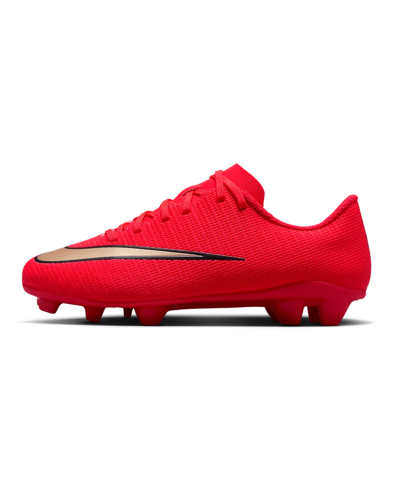 Nike Jr. Mercurial Vapor 17 Club Low-Top-Fußballschuh für verschiedene Böden (jüngere Kinder) - Rot Rot