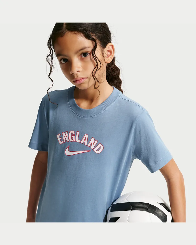 Nike England  Fußball-T-Shirt (ältere Kinder) - Blau Blau