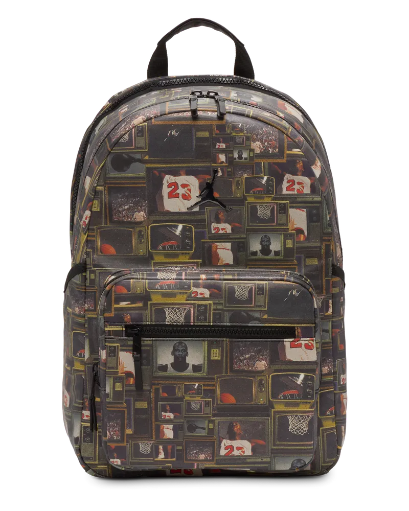 Jordan Borough Rucksack mit Grafik (20 l) - Schwarz Schwarz