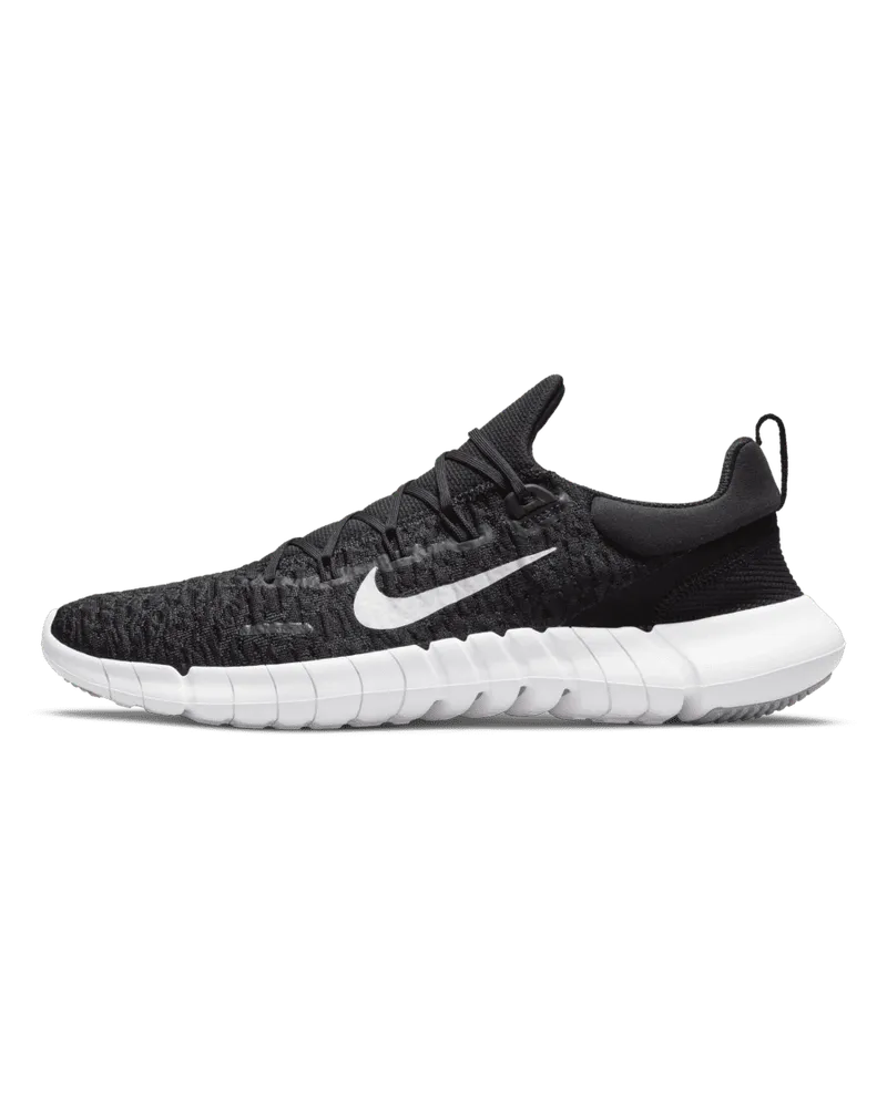 Nike Free Run 5.0 Herren-Straßenlaufschuh - Schwarz Schwarz