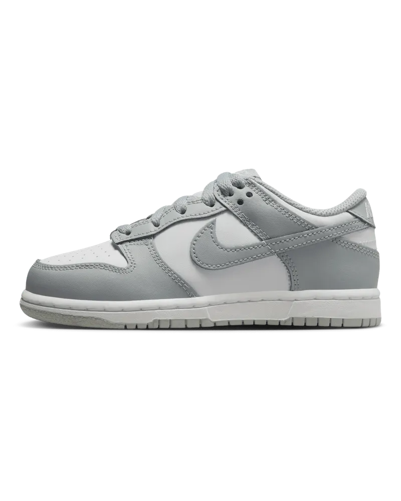 Nike Dunk Low Schuh für jüngere Kinder - Weiß Weiß