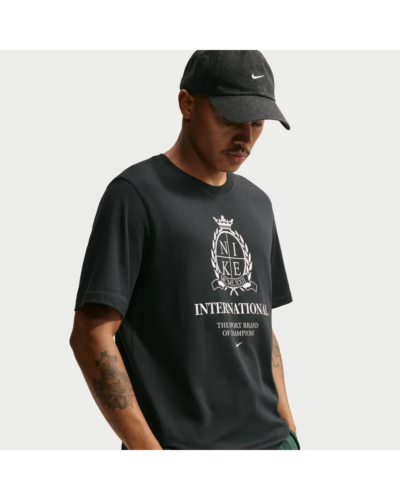 Nike T-Shirt (Herren) - Schwarz Schwarz