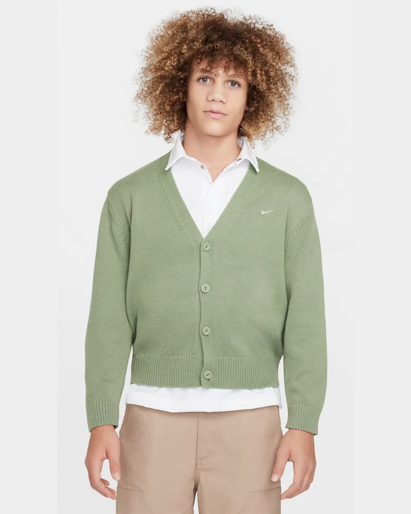 Nike Sportswear Metro Ground Strickjacke (ältere Kinder) - Grün Grün