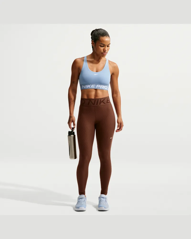 Nike Pro Sculpt Therma-FIT Leggings mit hohem Bund (Damen) - Braun Braun