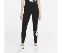 Sportswear Essential Logo-Leggings mit hohem Bund für Damen - Schwarz
