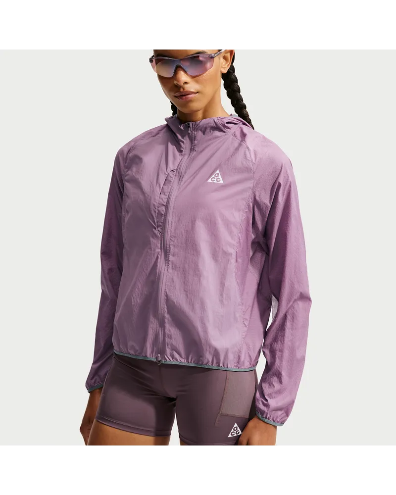 Nike ACG "Aireez" Traillaufjacke mit UV-Schutz (Damen) - Lila Lila