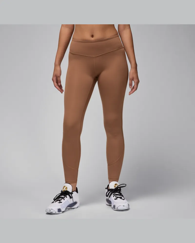 Nike Jordan Sport Damen Leggings Braun