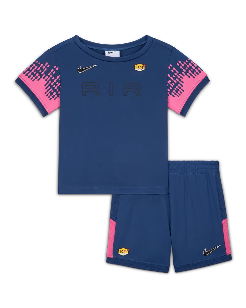 Nike Kylian Mbappé Dri-FIT ACD25 2-teiliges Shorts-Set (Babys, 12–24 M) - Blau Blau