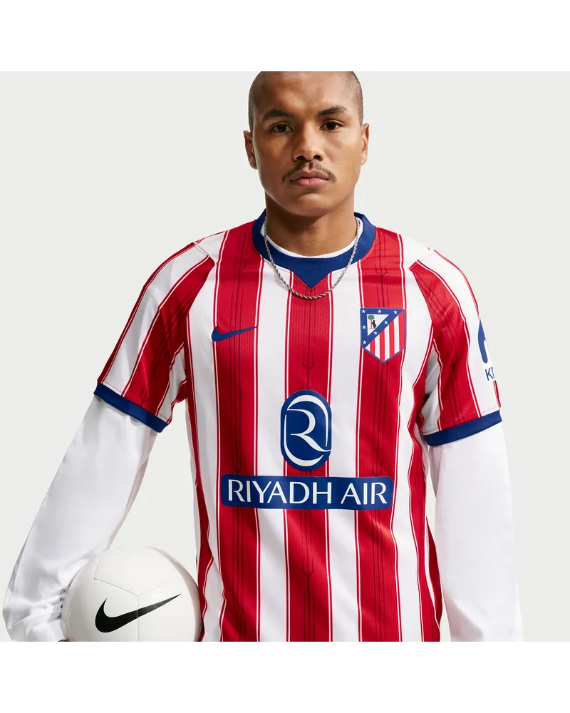 Nike Atlético Madrid 2026/27 Stadium Home  Dri-FIT Replika-Fußballtrikot (Herren) - Weiß Weiß