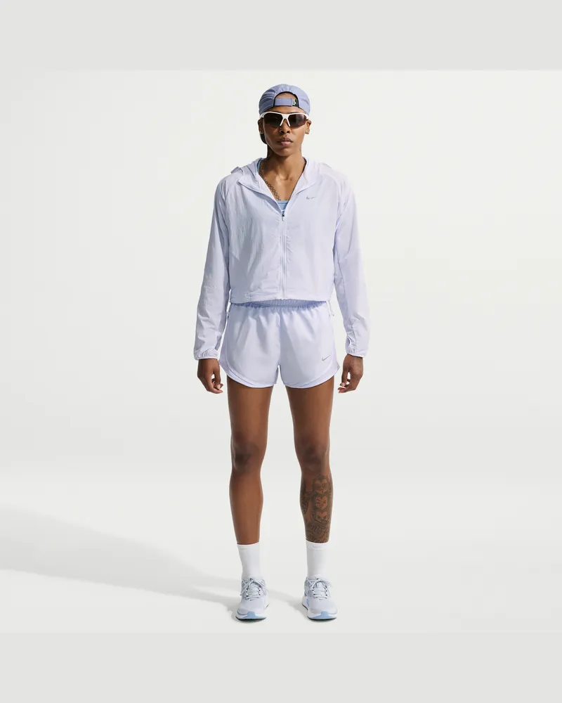 Nike Tempo Dri-Fit Laufshorts mit Innenslip und mittelhohem Bund (Damen) - Lila Lila